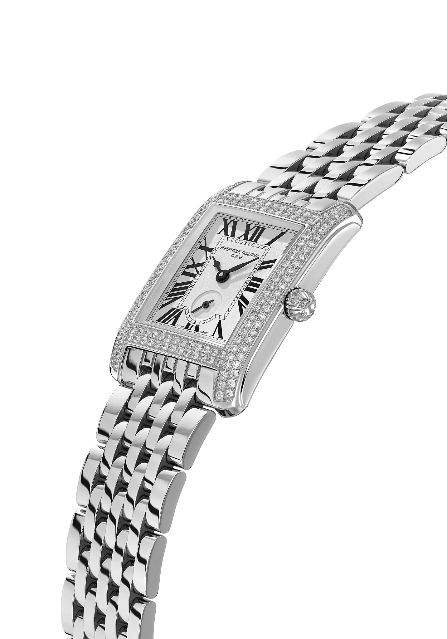 Classics Carrée Small Seconds Watch FC-235S2CD6B | Frederique Constant